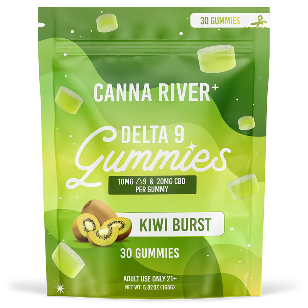 Delta 9 Gummies - Kiwi Burst
