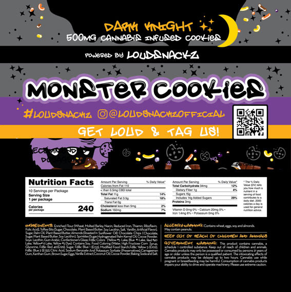 Monster Cookies - Dark Knight