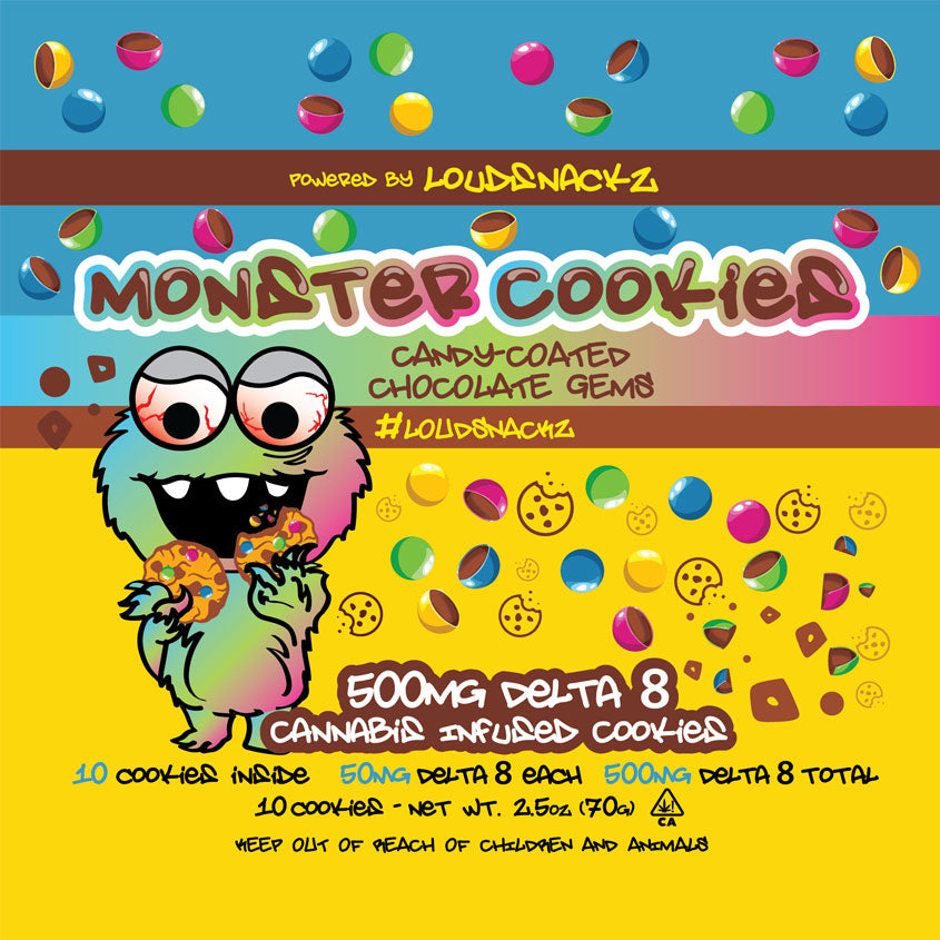 Monster Cookies - Candy Coated Chocolate Gems