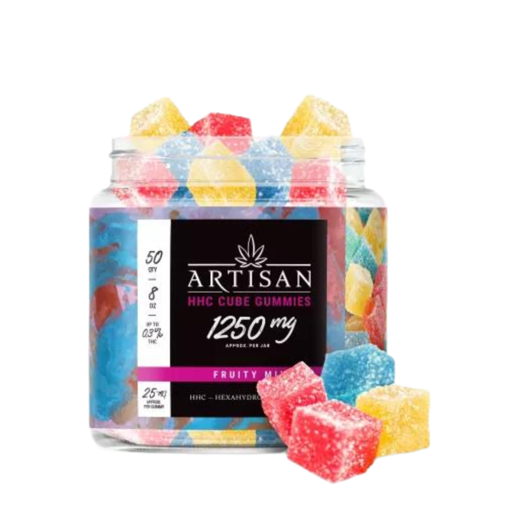 HHC Cube Gummies - Fruity Mix