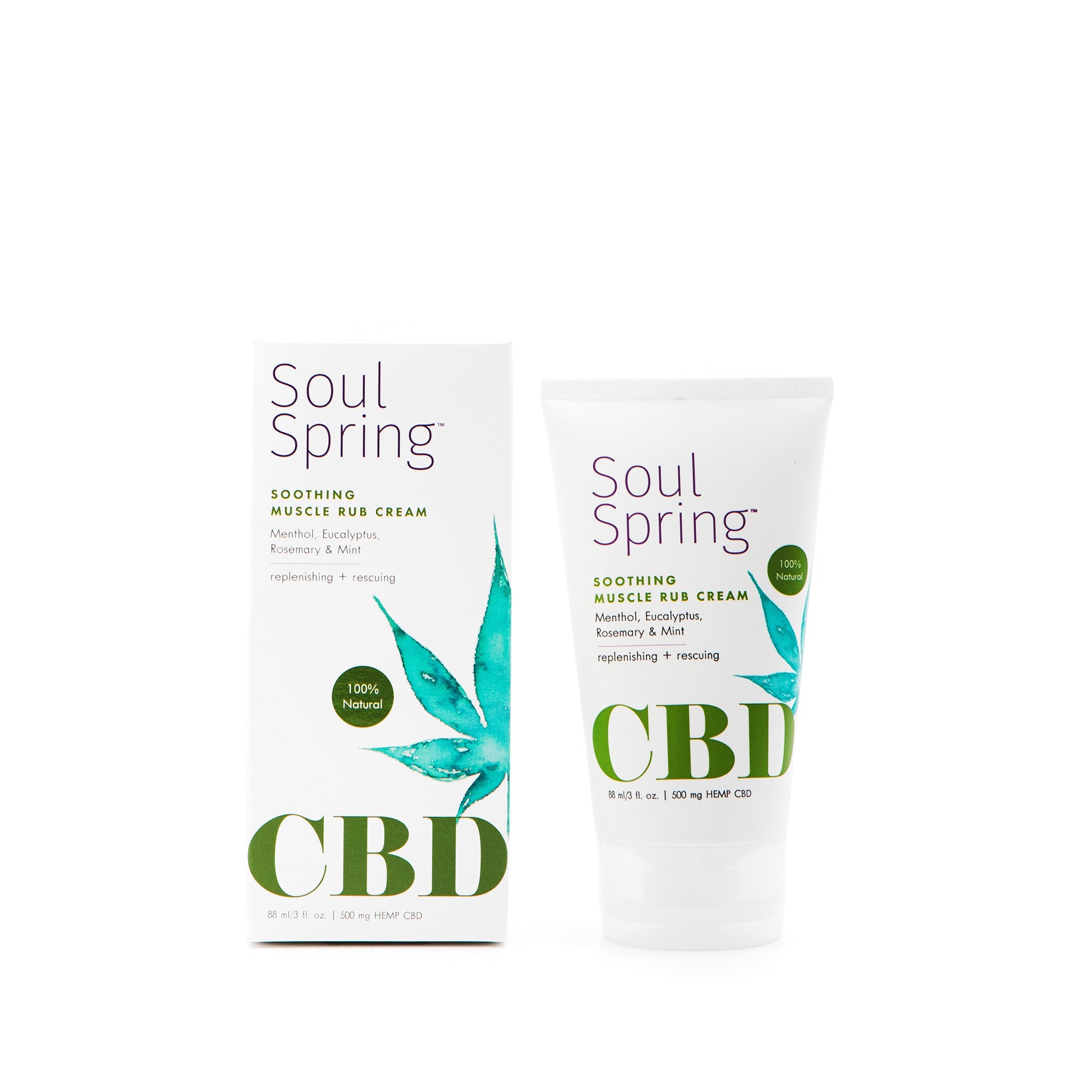 SoulSpring Soothing Muscle Rub Cream